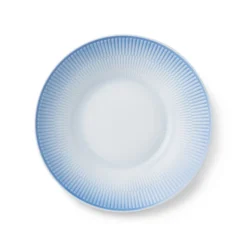 Dyb tallerken, blå, 24 cm