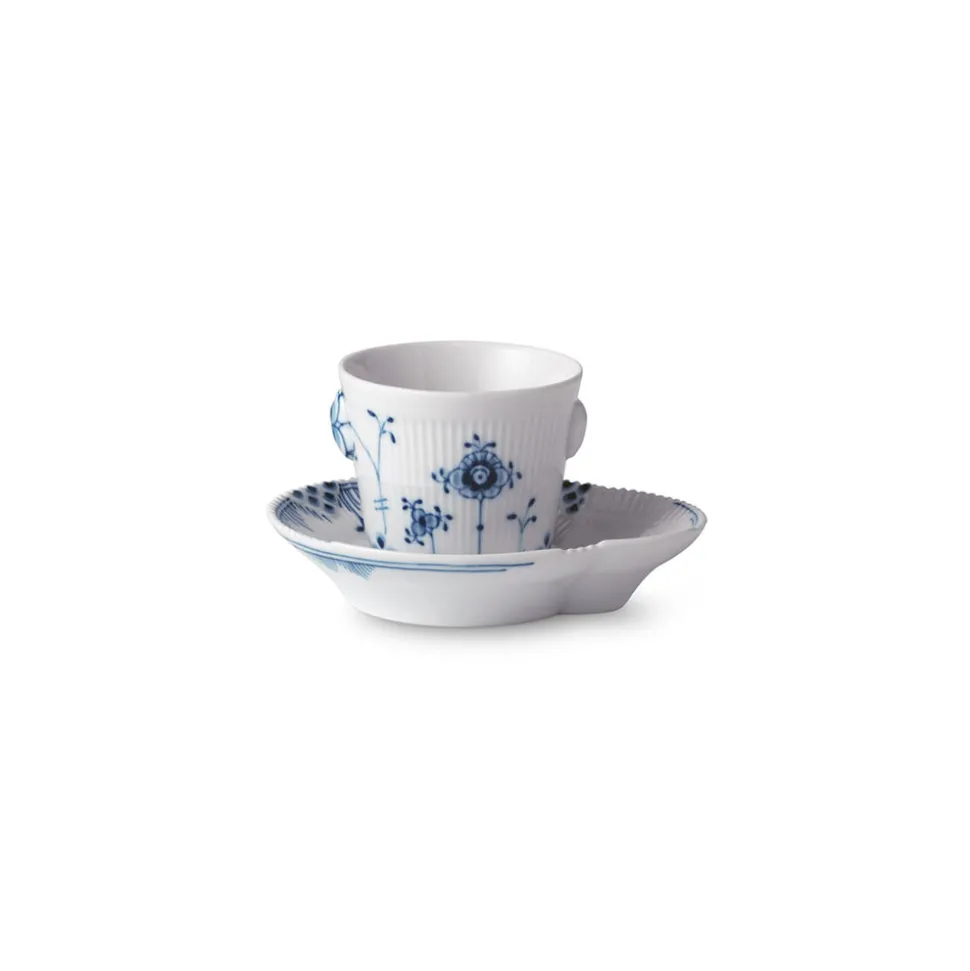 Espressokop og underkop, 9 cl