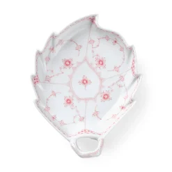 Fad, bladformet, 23 cm