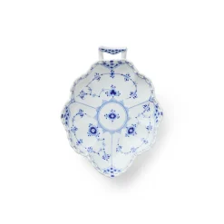 Fad, bladformet, 18,5 cm