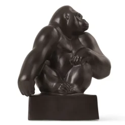 Gorilla med hagen hvilende på skulderen, 20 cm