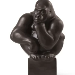 Gorilla med hovedet hvilende på hånden, 40 cm