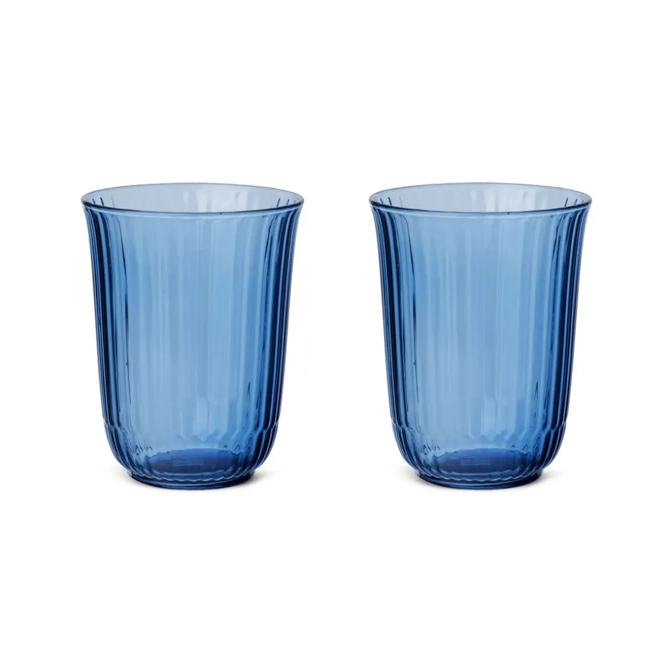 Highballglas, blå, 33 cl, 2 stk.