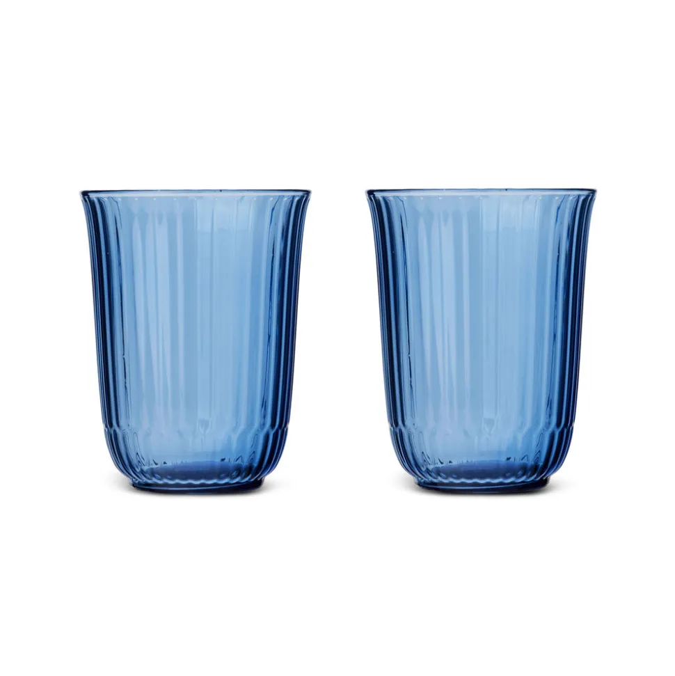 Highballglas, blå, 33 cl, 2 stk.