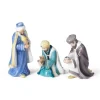 Krybbespil, de tre vise mænd, 19 cm, 12,5 cm, 14,5 cm, 3 stk.