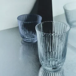 Vandglas, blå, 20 cl, 2 stk.