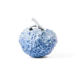 Vase, hortensia, lyseblå, 15 cm